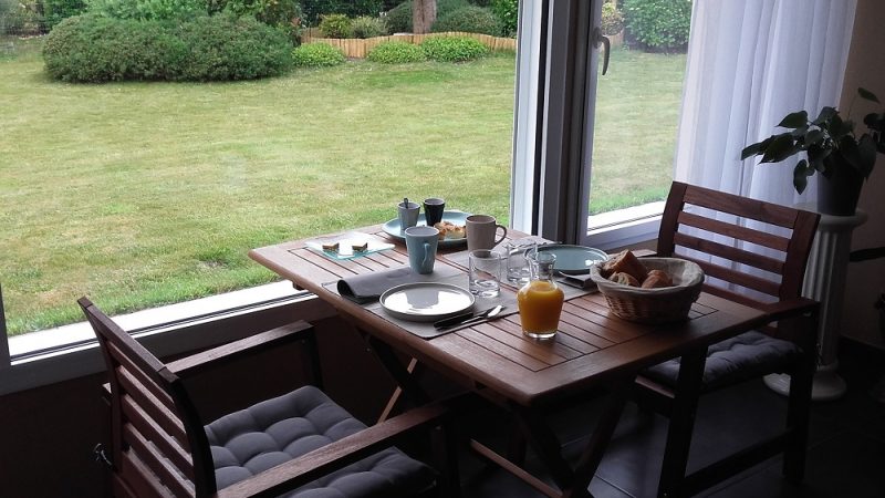 petit dejeuner en chambre d'hotes dans le finistere sud en bretagne