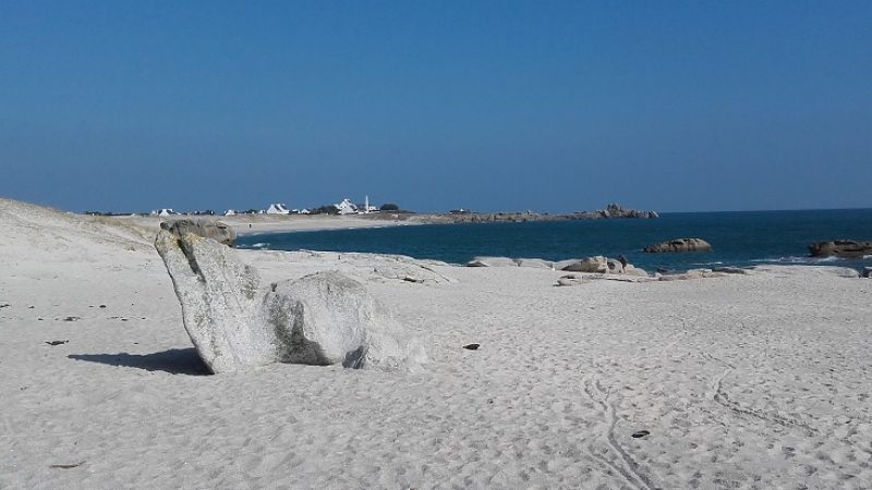 plages de kerseaux et goudoul dans le finistere en bretagne