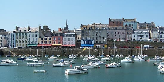 Port de Douarnenez dans le Finistère sud
