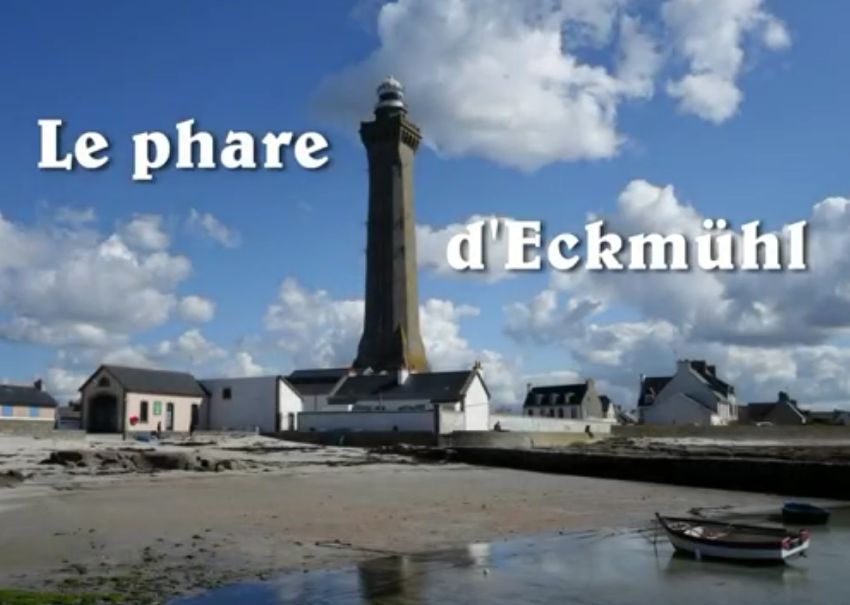 Phare d'Eckmühl dans le finistere en bretagne